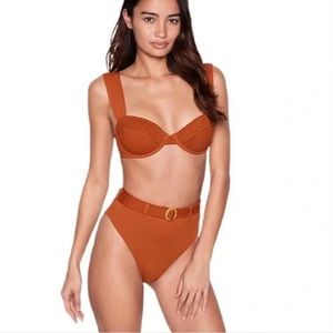 WeWoreWhat Fishnet Claudia Set XS